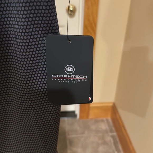 Stormtech Men's Black/Graphite Matrix Polo - Picture 10 of 12